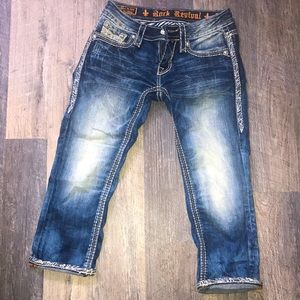 Rock revival Capri pants